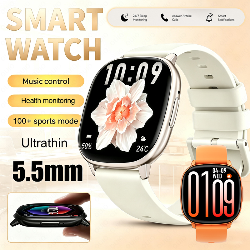 Smartwatch Health Watches - Ультратонкие смарт-часы HD17 Air 5,5 мм,