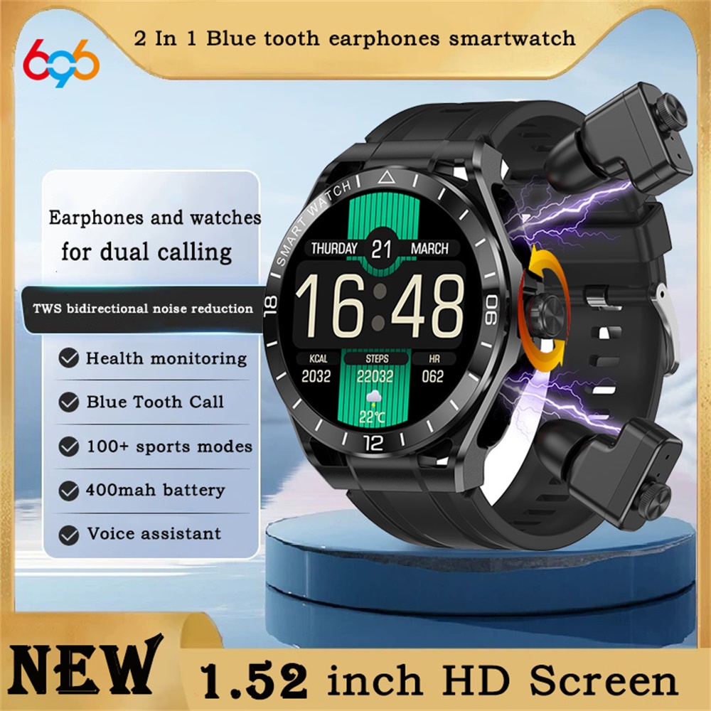 Smartwatch Noise Watches For Men - 696 Мужские Bluetooth-наушники для звонков 2-в-1