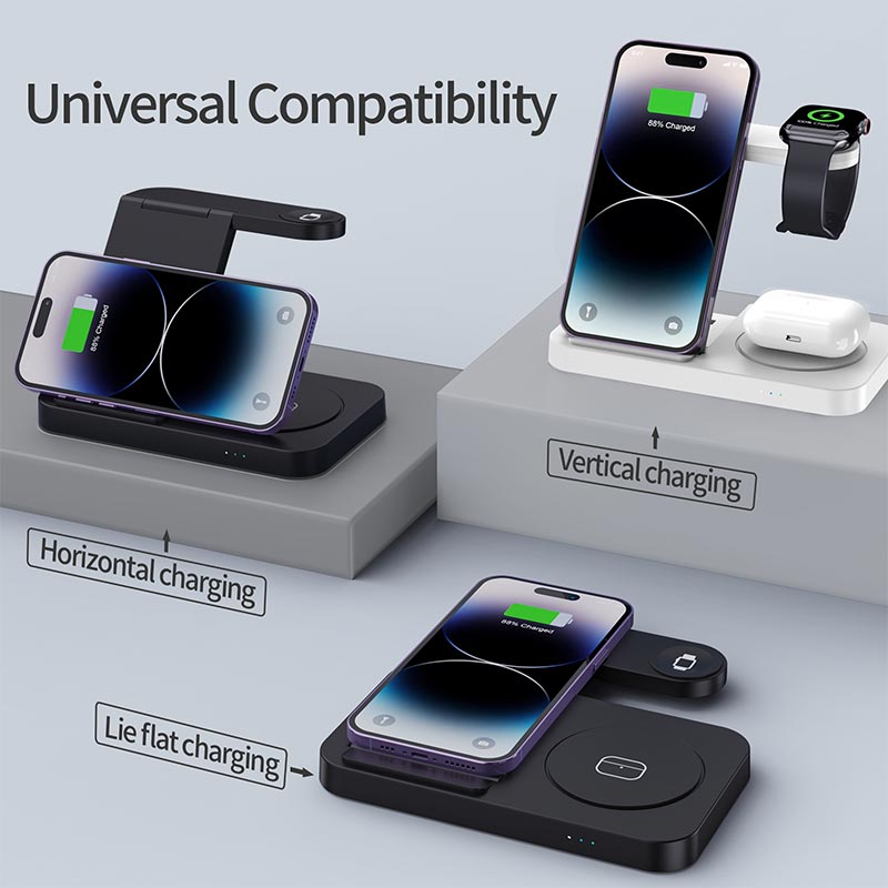 Watch 7 Smartwatch Iphone - Складная беспроводная зарядная станция 4 в