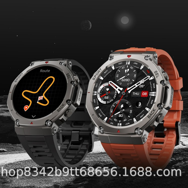 Altimeter Compass Watch - Умные часы DM58, AMOLED-дисплей, Bluetooth-звонки, GPS,