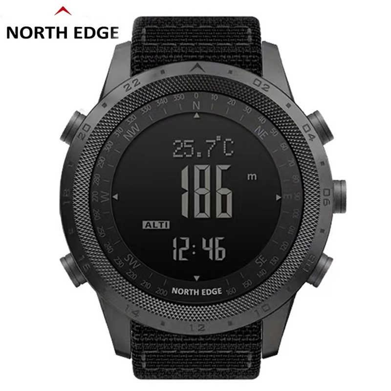 Altimeter Compass Watch - NORTH EDGE DESERT Мужские цифровые часы