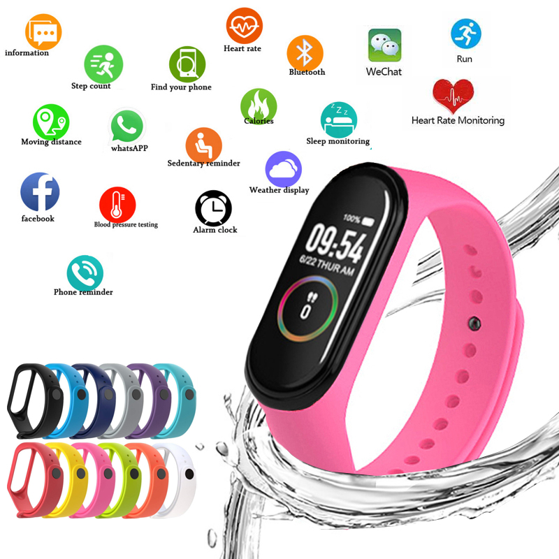 Smartwatch Watches For Women Branded - Смарт-часы M4 женские спортивные, водонепроницаемые, с