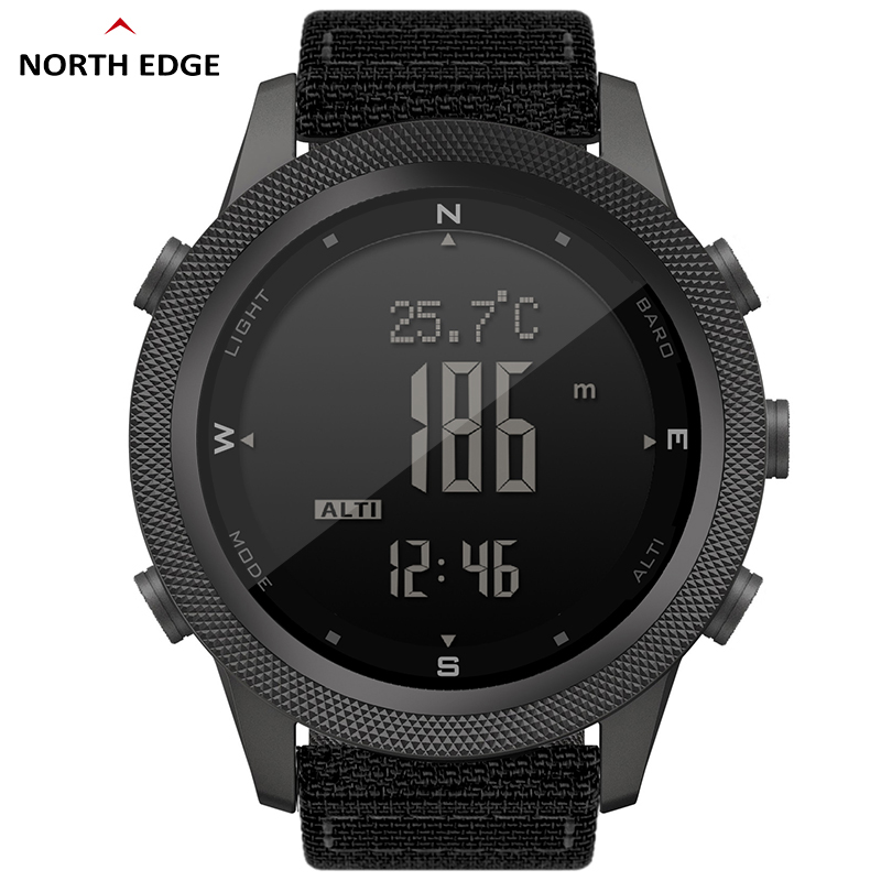 Altimeter Compass Watch - Часы NORTH EDGE афпачи-46 мужские цифровые,