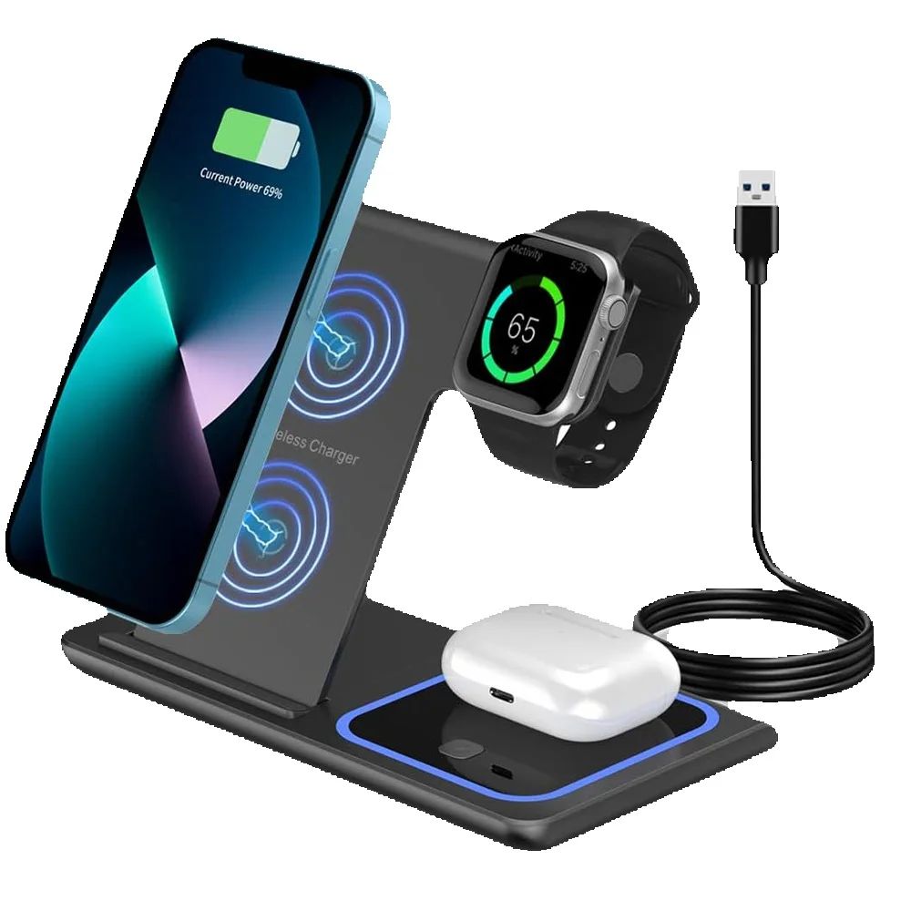 Watch 7 Smartwatch Iphone - Беспроводная зарядная станция 3-в-1 на 15