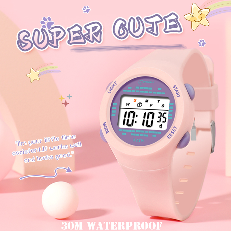 Smartwatch Pink Watches For Kids - Часы детские электронные для мальчиков и