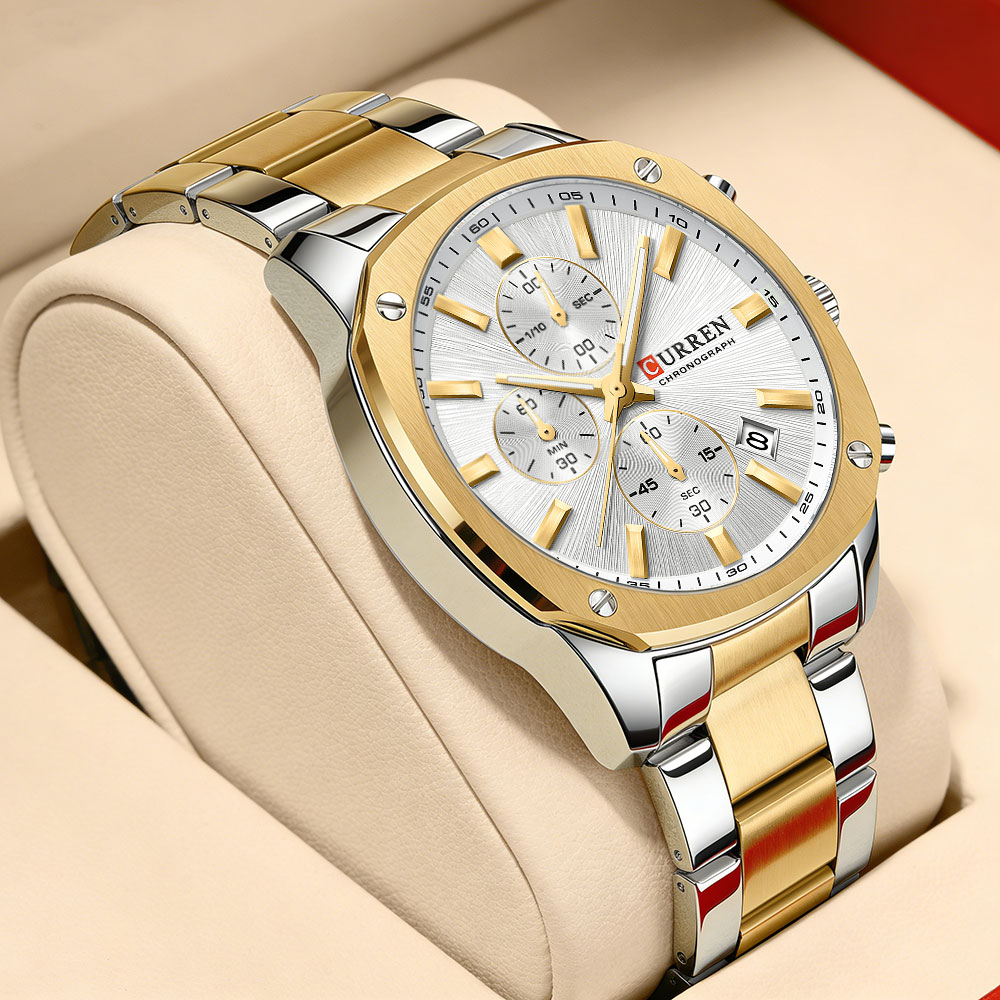 Chronograph Sport Watch - Современные мужские спортивные часы CURREN, 42