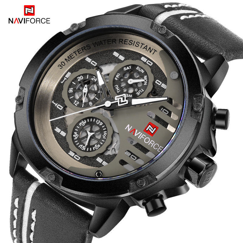 NAVIFORCE Новые мужские спорти – обзор и цена Smartwatch New Watches For Men