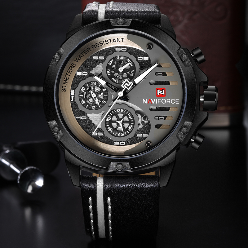 NAVIFORCE Новые мужские спорти – обзор и цена Smartwatch New Watches For Men