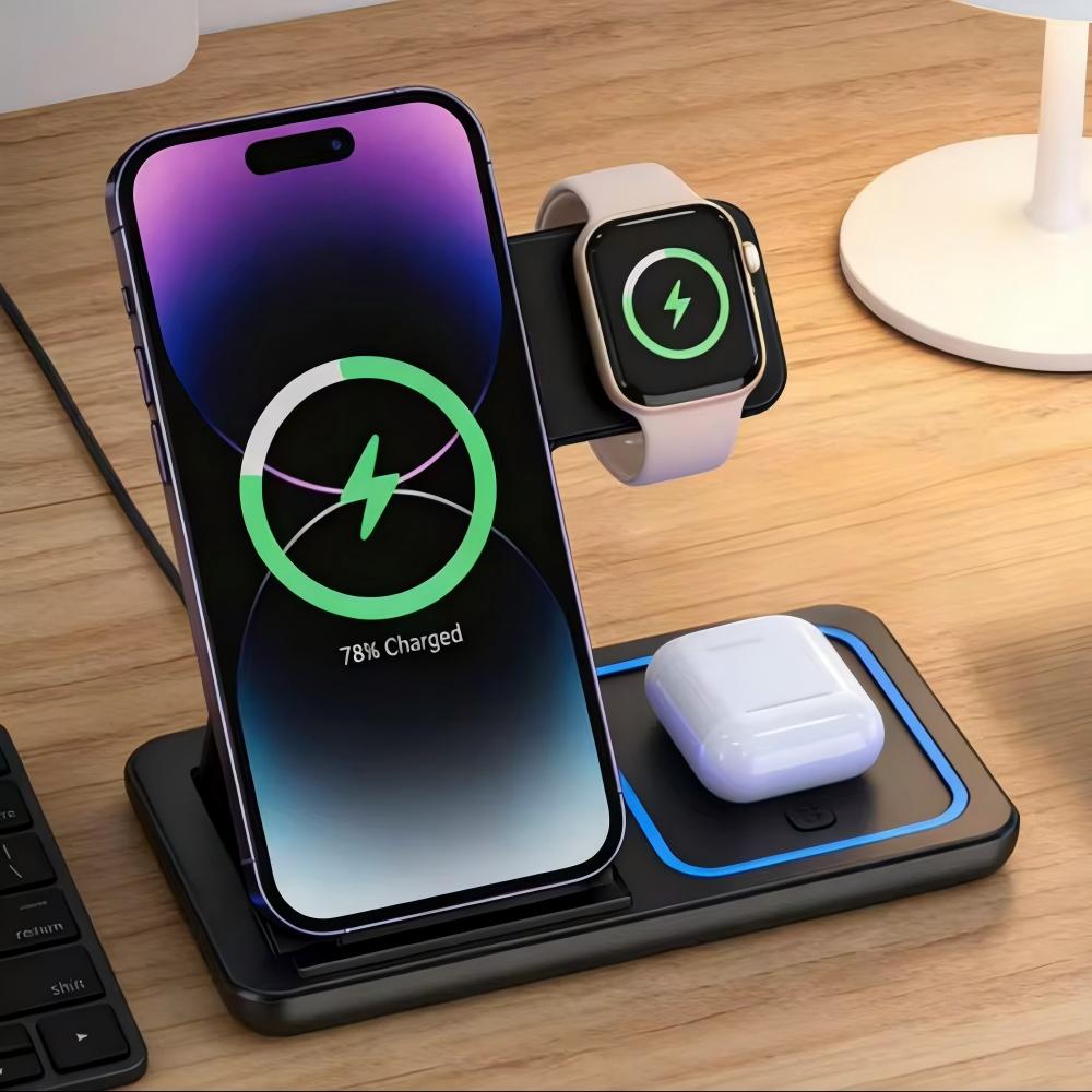 Быстрая беспроводная зарядная  – обзор и цена Watch 7 Smartwatch Iphone