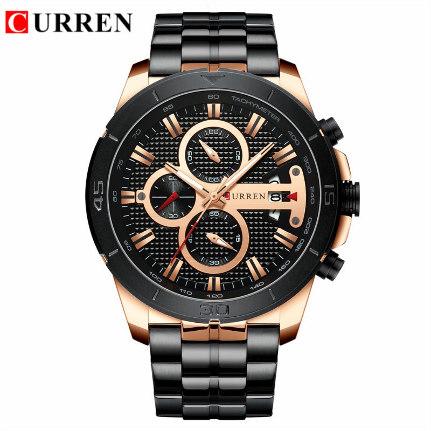 Часы CURREN, мужские водонепро – обзор и цена Chronograph Sport Watch