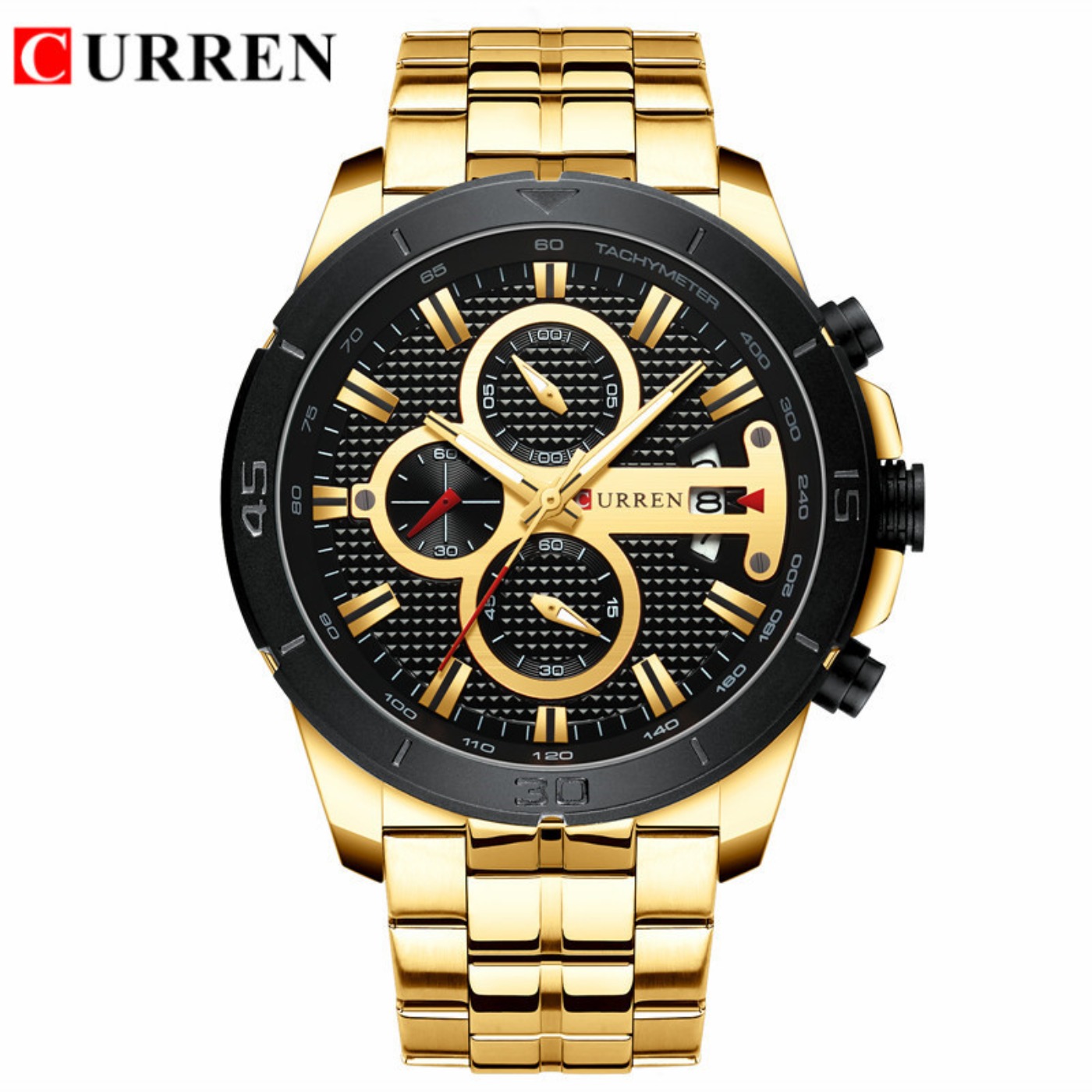 Часы CURREN, мужские водонепро – обзор и цена Chronograph Sport Watch