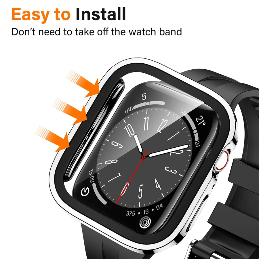 Стекло + чехол для Apple Watch – обзор и цена Smartwatch Watches For Women Smart