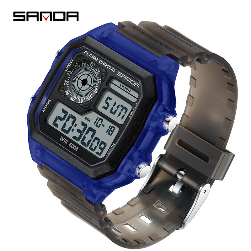 Модные женские электронные час – обзор и цена Chronograph Sport Watch