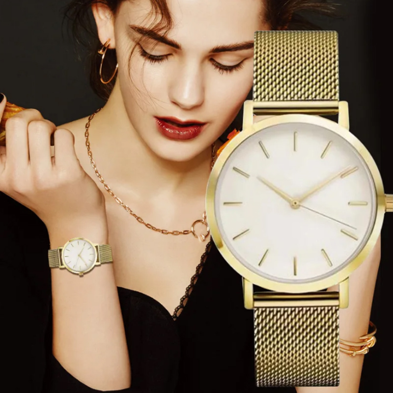 Лучший бренд, женские часы, ро – обзор и цена Minimalist Thin Watch