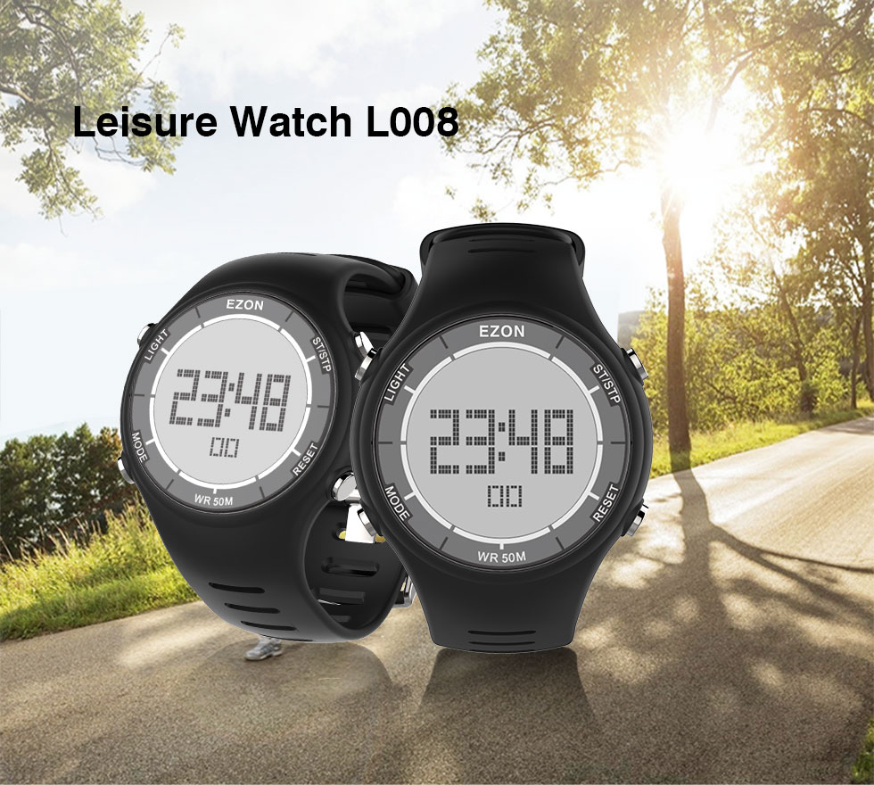EZON новые модные женские цифр – обзор и цена Chronograph Sport Watch