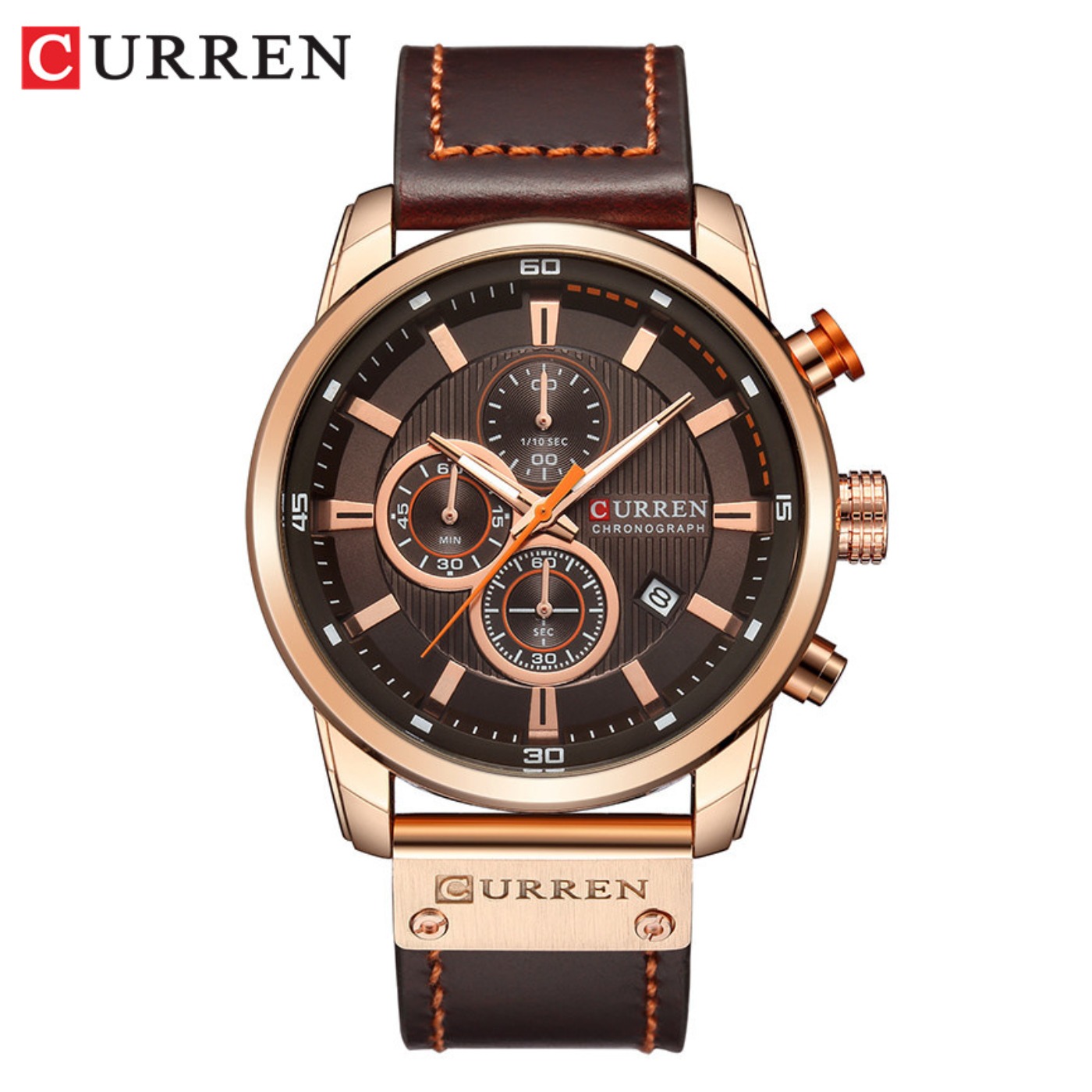 Мужские кварцевые часы CURREN  – обзор и цена Chronograph Sport Watch