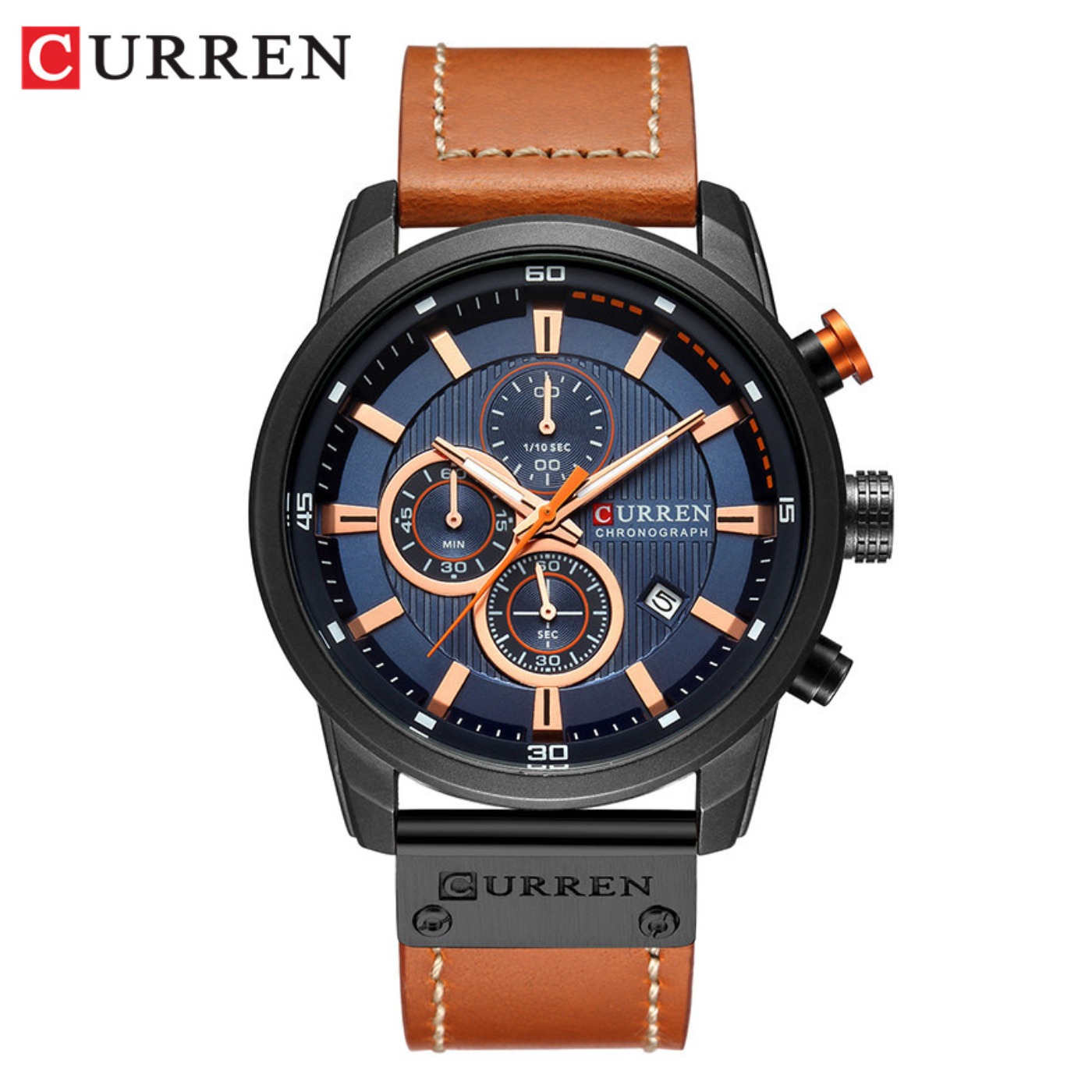 Мужские кварцевые часы CURREN  – обзор и цена Chronograph Sport Watch