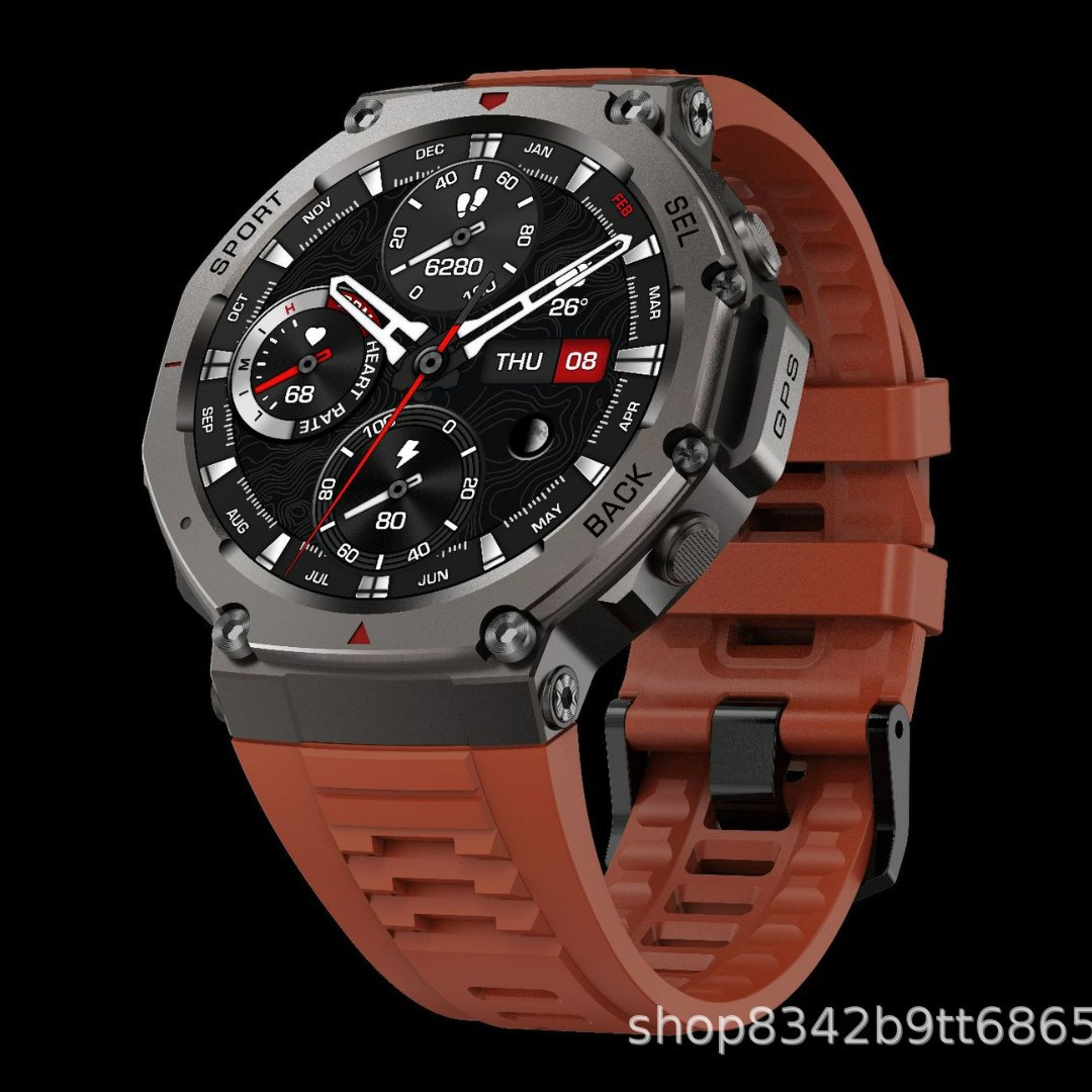 Умные часы DM58, AMOLED-диспле – обзор и цена Altimeter Compass Watch