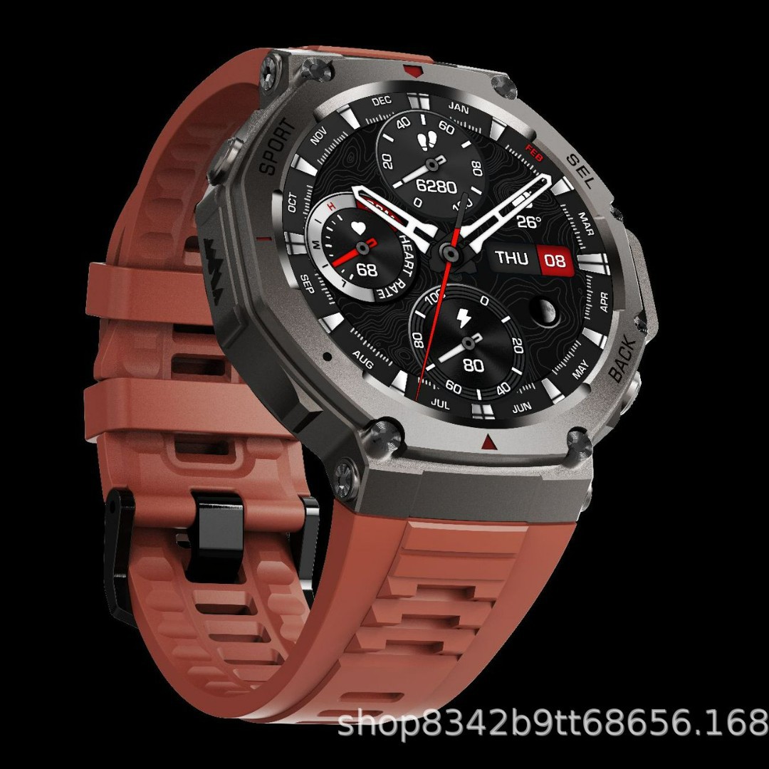 Умные часы DM58, AMOLED-диспле – обзор и цена Altimeter Compass Watch