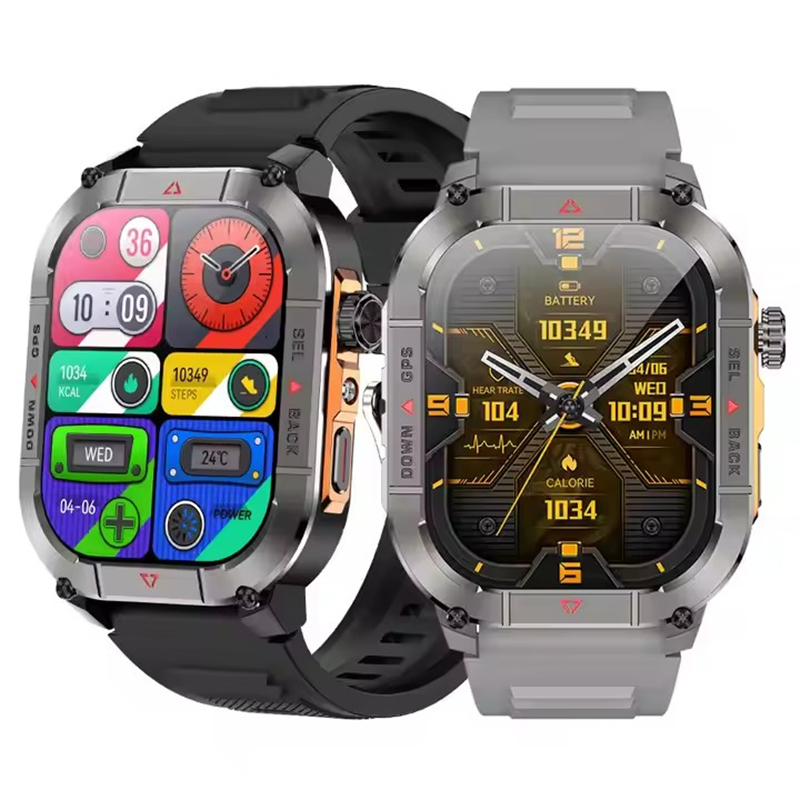 Новые мужские умные часы HK84  – обзор и цена Smartwatch New Watches For Men