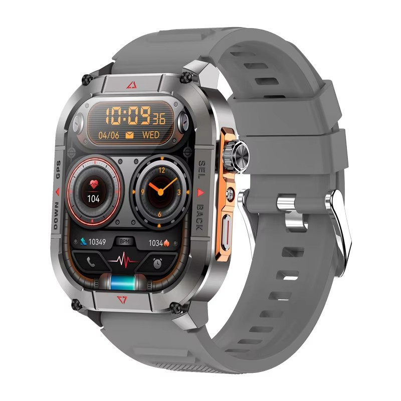 Новые мужские умные часы HK84  – обзор и цена Smartwatch New Watches For Men