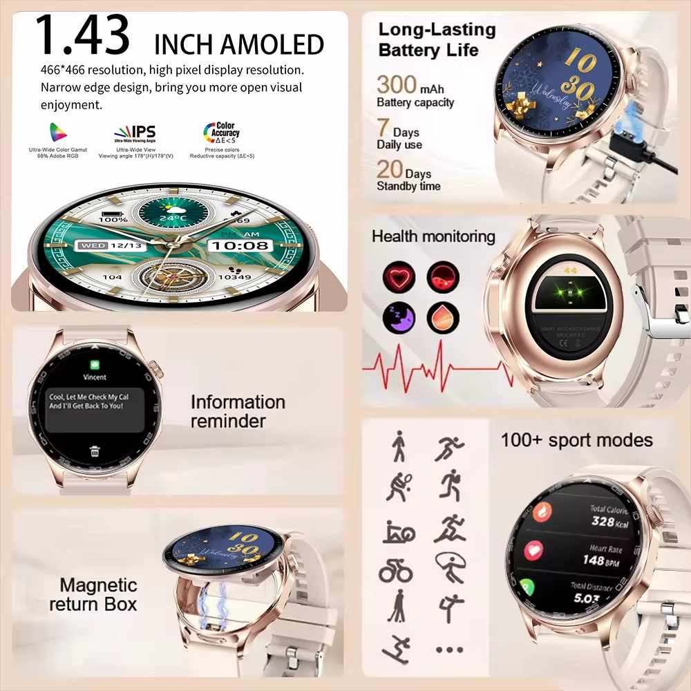 2 в 1 TWS гарнитура Смарт-часы – обзор и цена Smartwatch Noise Watches For Men