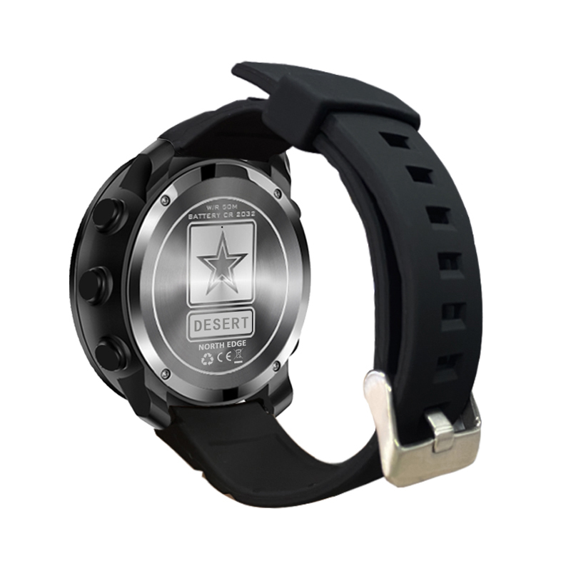 NORTH EDGE DESERT Мужские цифр – обзор и цена Altimeter Compass Watch