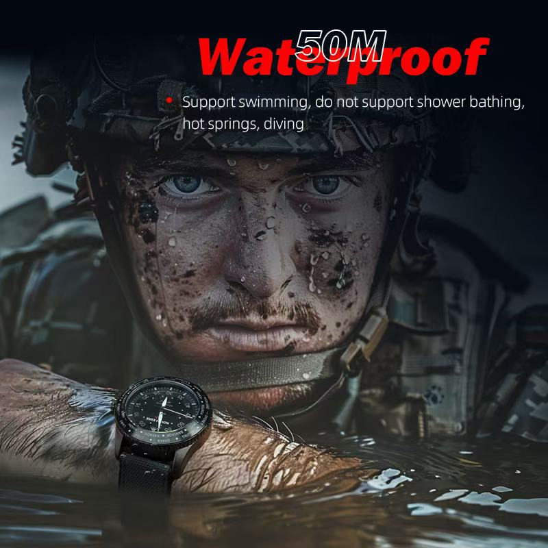 Мужские часы NORTH EDGE MAPLE  – обзор и цена Smartwatch Casual Watches For Men