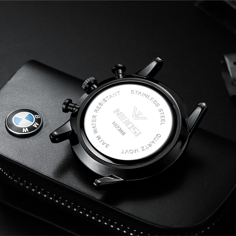 Мужские модные часы NIBOSI, то – обзор и цена Chronograph Sport Watch