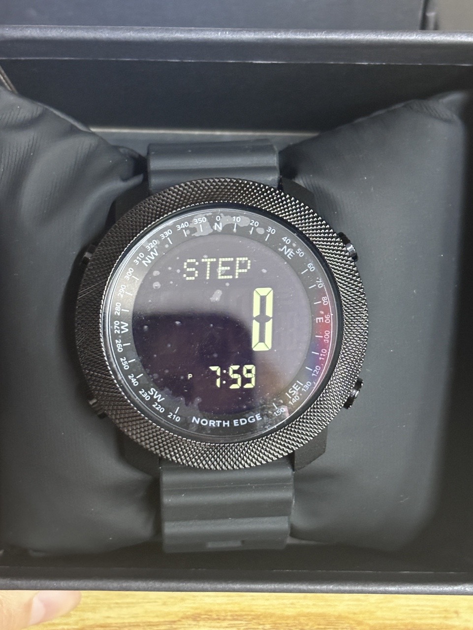 Мужские цифровые часы NORTH ED – обзор и цена Altimeter Compass Watch