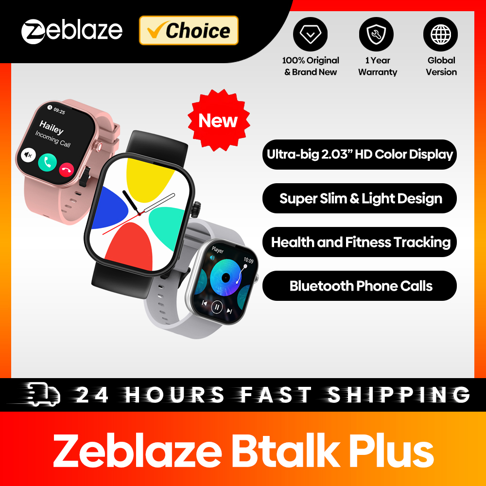 Новые умные часы Zeblaze Btalk – обзор и цена Smartwatch Health Watches