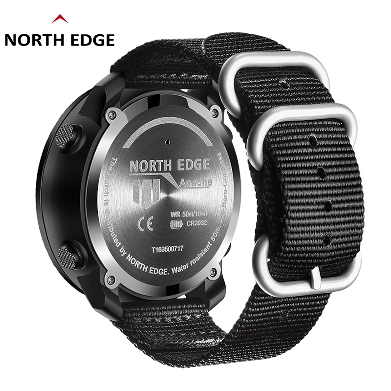 Часы NORTH EDGE для мужчин APA – обзор и цена Altimeter Compass Watch