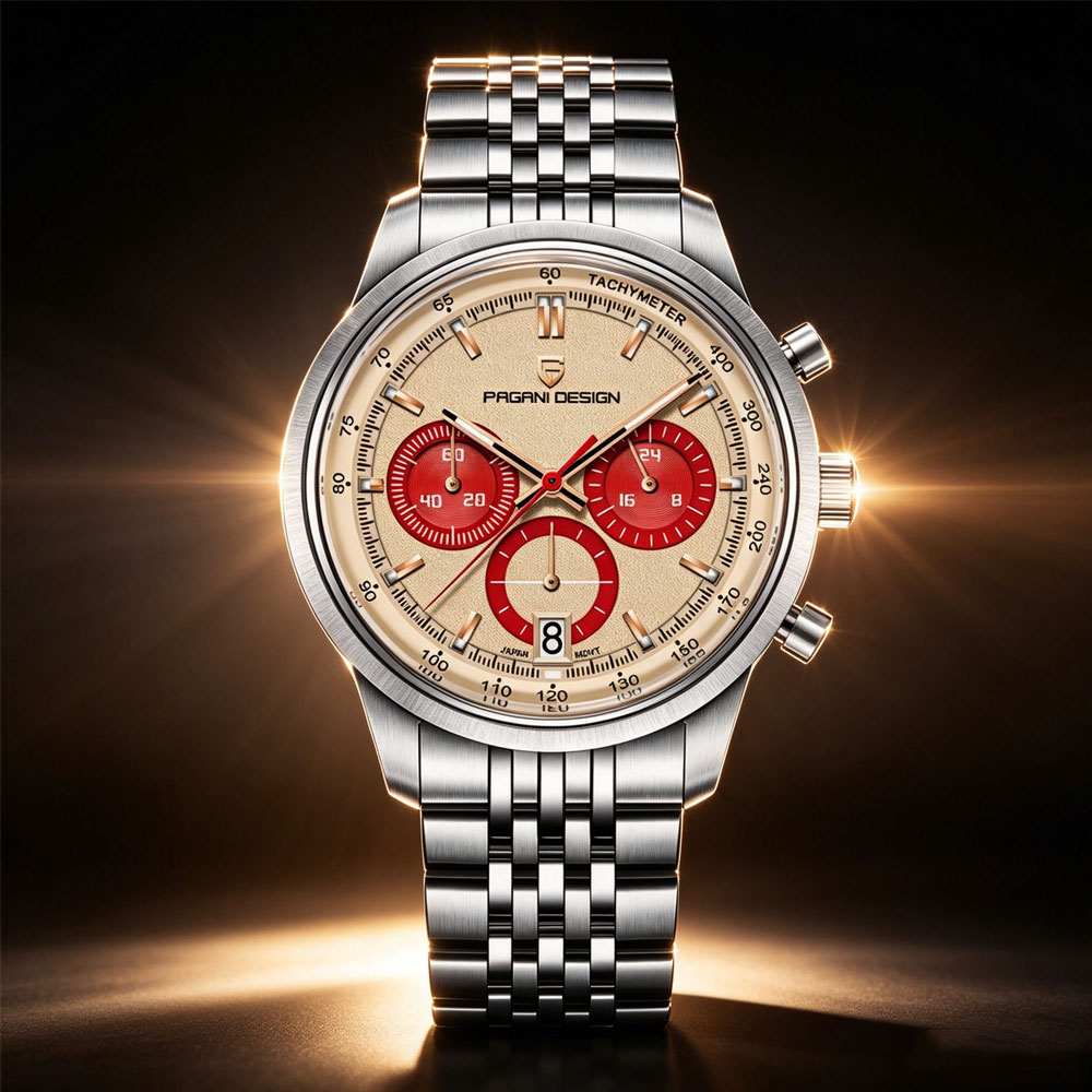 Новые мужские часы PAGANI DESI – обзор и цена Chronograph Sport Watch