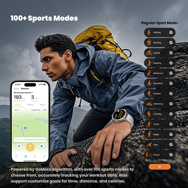 Новые умные часы TANK X3 Pro 2 – обзор и цена Altimeter Compass Watch
