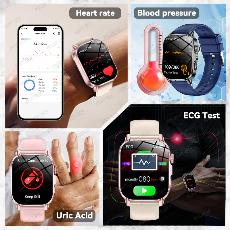 GUHUAVMI 2026 Новые умные часы – обзор и цена Smartwatch Health Watches