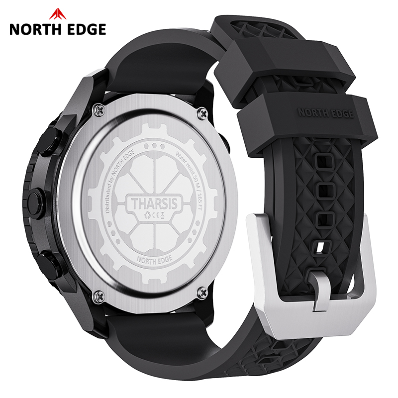 Мужские цифровые часы NORTH ED – обзор и цена Altimeter Compass Watch