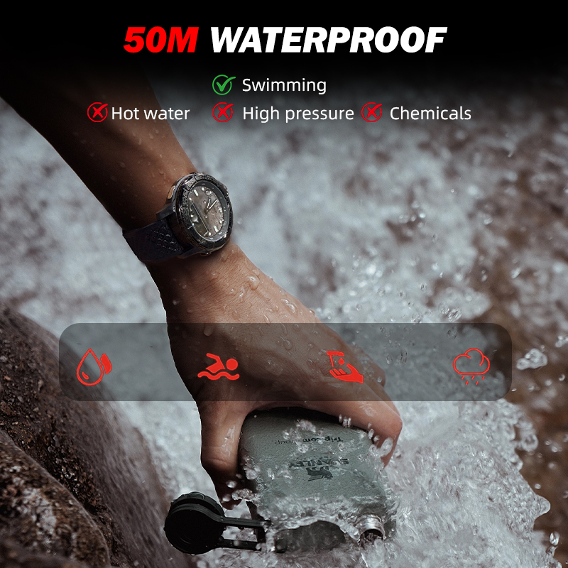 Мужские цифровые часы NORTH ED – обзор и цена Altimeter Compass Watch