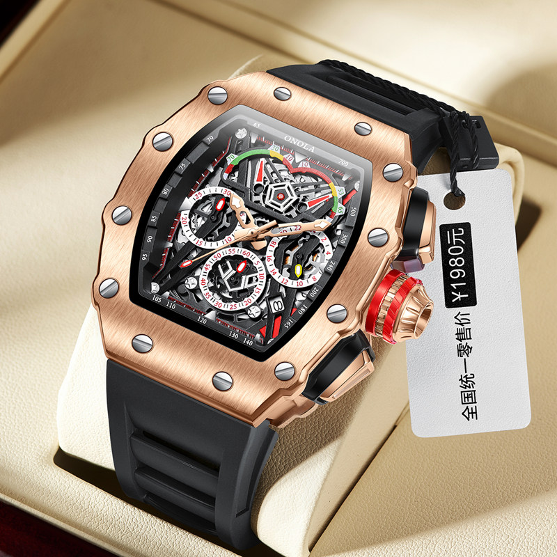 Часы наручные ONOLA Мужские кв – обзор и цена Chronograph Sport Watch