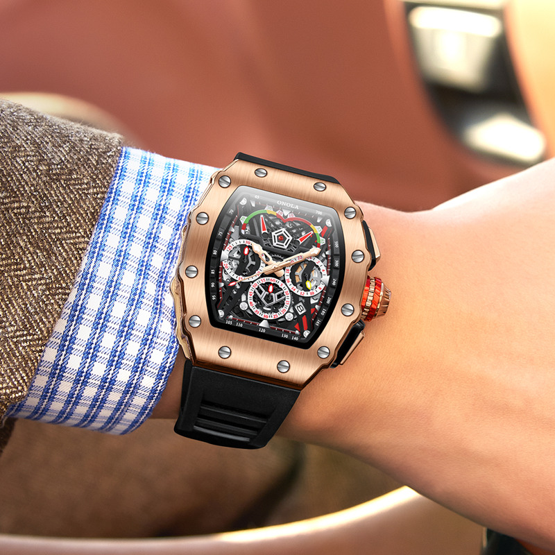 Часы наручные ONOLA Мужские кв – обзор и цена Chronograph Sport Watch