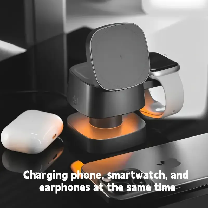 Магнитное беспроводное зарядно – обзор и цена Watch 7 Smartwatch Iphone