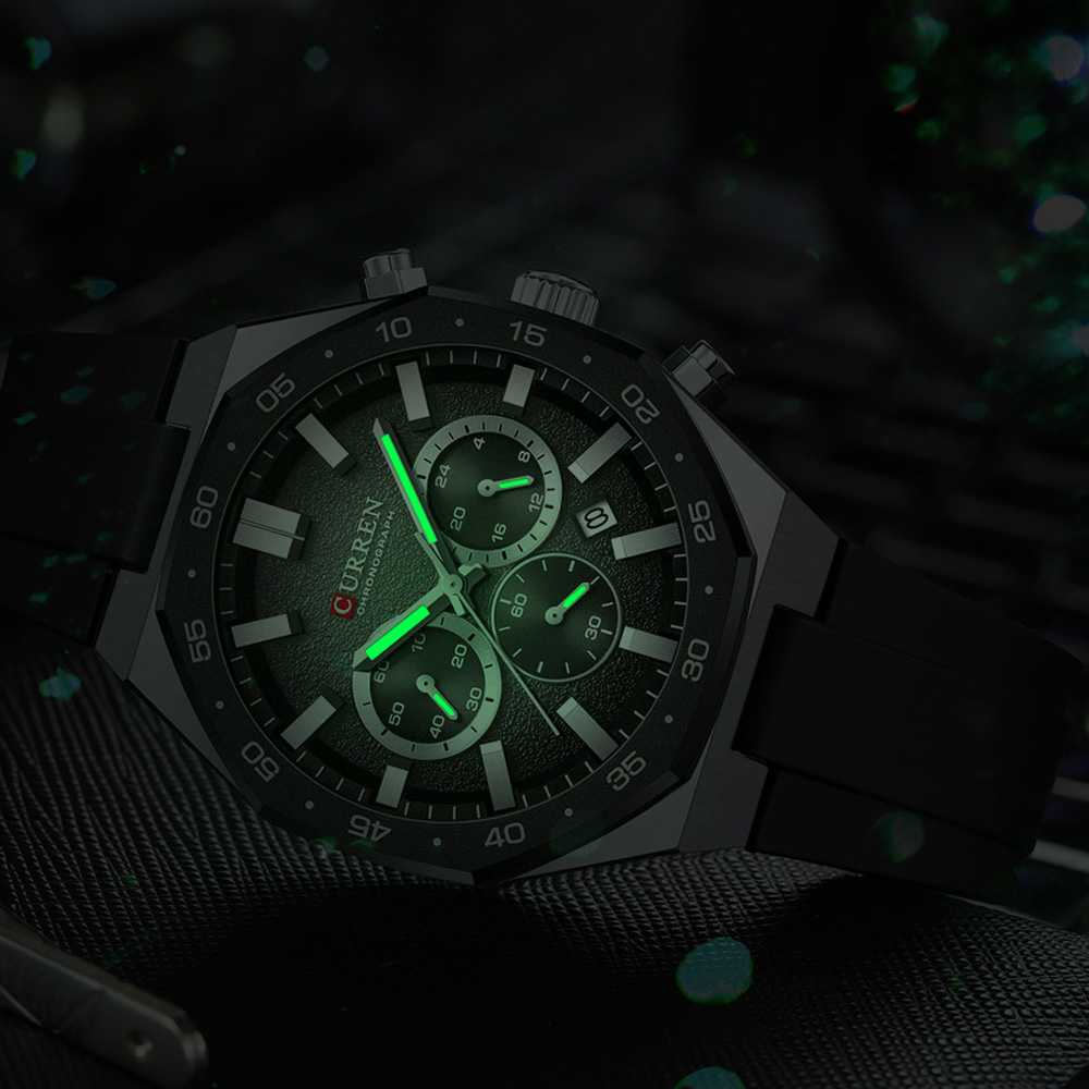 Мужские спортивные часы CURREN – обзор и цена Chronograph Sport Watch