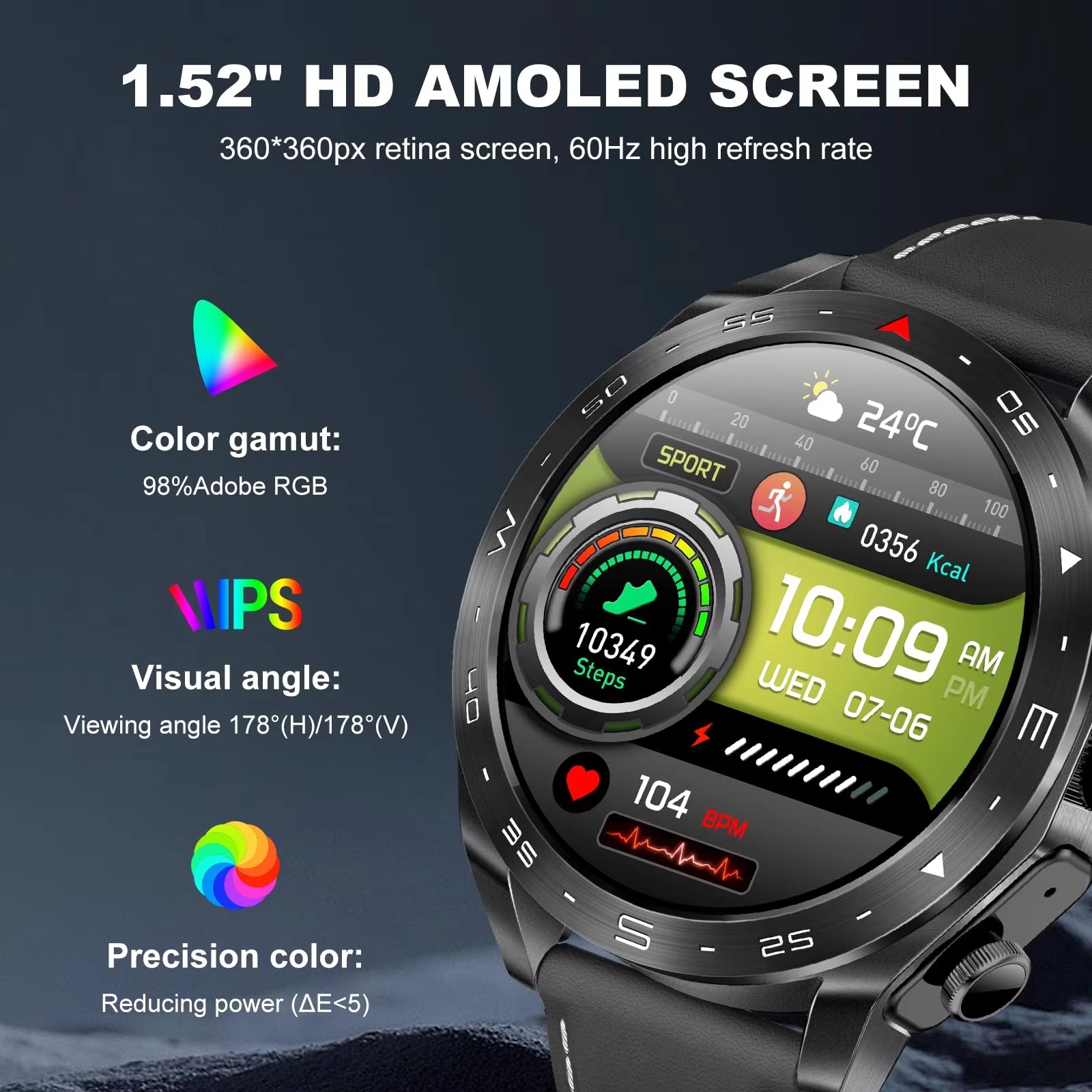 Деловые умные часы 2-в-1 с TWS – обзор и цена Smartwatch Noise Watches For Men
