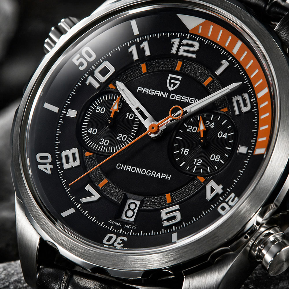 Мужские часы PAGANI DESIGN Cla – обзор и цена Chronograph Sport Watch