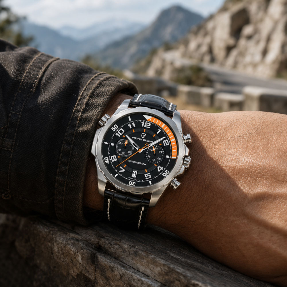 Мужские часы PAGANI DESIGN Cla – обзор и цена Chronograph Sport Watch