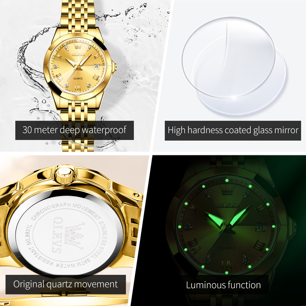OLEVS модные золотые часы для  – обзор и цена Minimalist Thin Watch