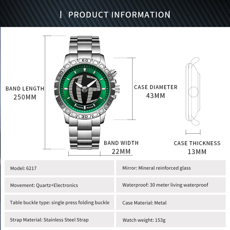 Роскошные деловые часы для муж – обзор и цена Smartwatch Casual Watches For Men