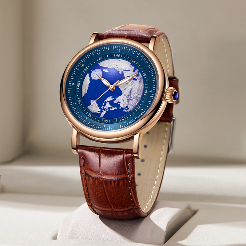 Мужские наручные часы LIGE 202 – обзор и цена Smartwatch New Watches For Men