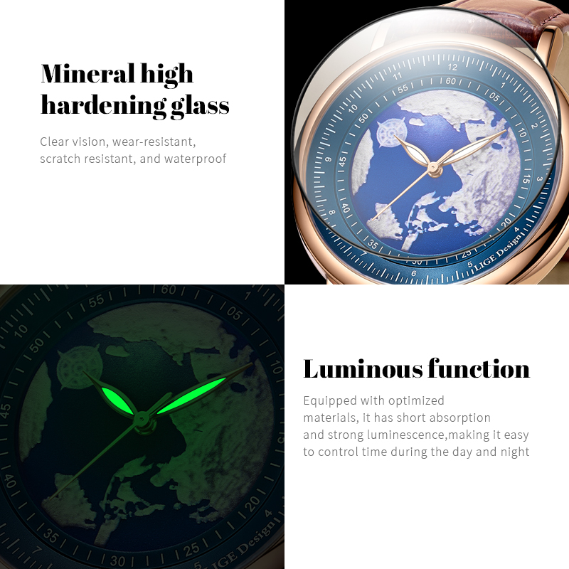 Мужские наручные часы LIGE 202 – обзор и цена Smartwatch New Watches For Men